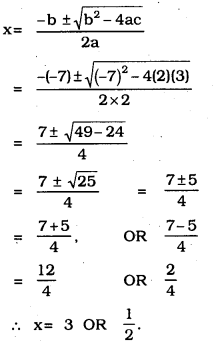 KSEEB SSLC Class 10 Maths Solutions Chapter 10 Quadratic Equations Ex 10.3 8