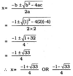 KSEEB SSLC Class 10 Maths Solutions Chapter 10 Quadratic Equations Ex 10.3 9