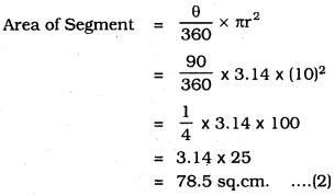 KSEEB SSLC Class 10 Maths Solutions Chapter 5 Areas Related to Circles Ex 5.2 19