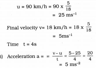KSEEB Solutions for Class 9 Science Chapter 9 Force and Laws of Motion 7