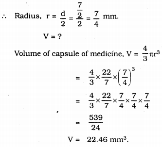 KSSEB Solutions for Class 9 Maths Chapter 13 Surface Areas and Volumes Ex 13.8 14
