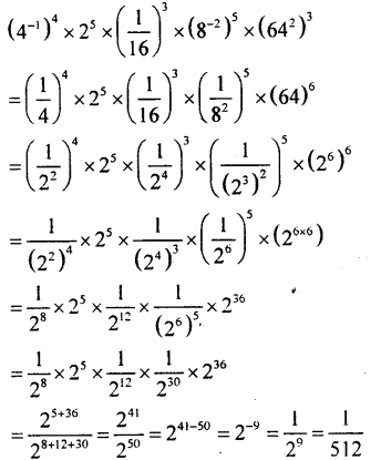 KSEEB Solutions for Class 8 Maths Chapter 10 Exponents Ex. 10.7 4