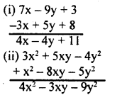 KSEEB Solutions for Class 8 Maths Chapter 2 Algebraic Expressions Ex. 2.2 1