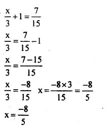 KSEEB Solutions for Class 8 Maths Chapter 8 Linear Equations in One Variable Ex. 8.1 2
