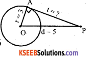 Karnataka SSLC Maths Model Question Paper 3 with Answers - 1