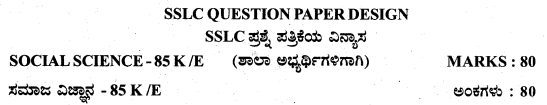 Karnataka SSLC Social Science Model Question Papers with Answers