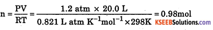 1st PUC Chemistry Question Bank Chapter 5 States of Matter - 59