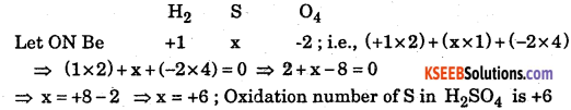 1st PUC Chemistry Question Bank Chapter 8 Redox Reactions - 124