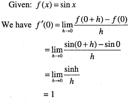 1st PUC Maths Question Bank Chapter 13 Limits and Derivatives 90