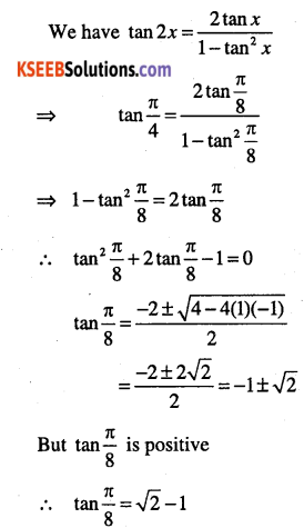 1st PUC Maths Question Bank Chapter 3 Trigonometric Functions 76
