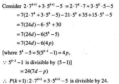 1st PUC Maths Question Bank Chapter 4 Principle of Mathematical Induction 42