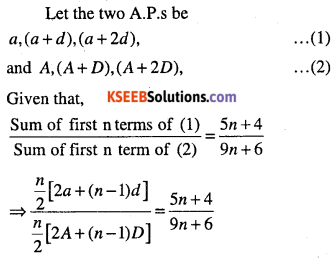 1st PUC Maths Question Bank Chapter 9 Sequences and Series 17