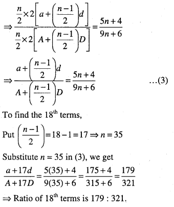 1st PUC Maths Question Bank Chapter 9 Sequences and Series 18