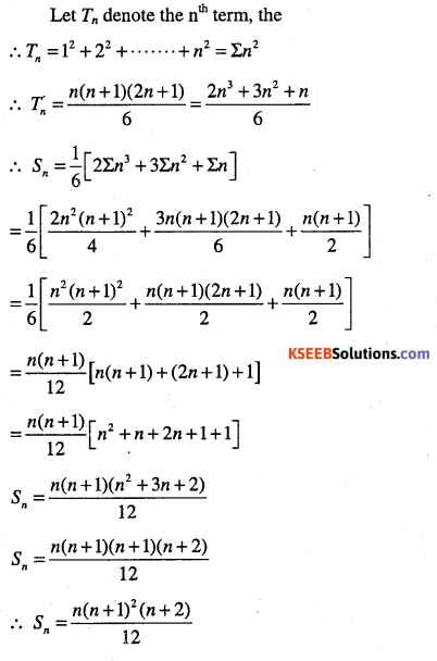 1st PUC Maths Question Bank Chapter 9 Sequences and Series 67