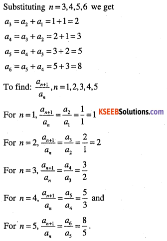1st PUC Maths Question Bank Chapter 9 Sequences and Series 7