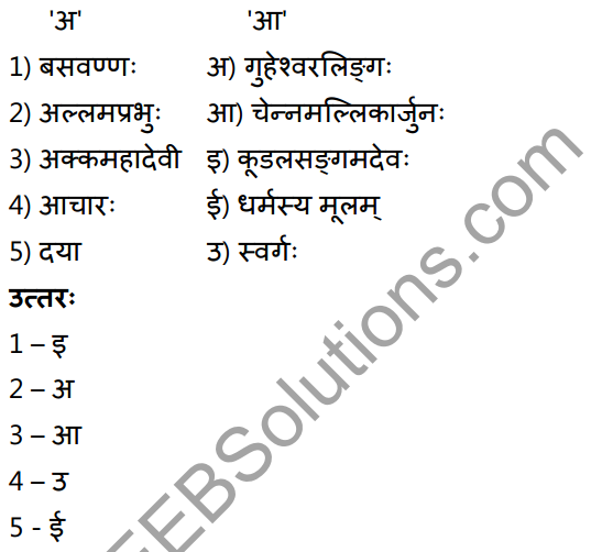 1st PUC Sanskrit Textbook Answers Shevadhi Chapter 11 वचनामृतम् 10
