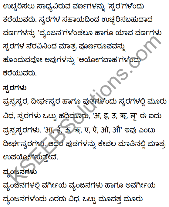 1st PUC Sanskrit Textbook Answers Shevadhi वर्णविचारः 4