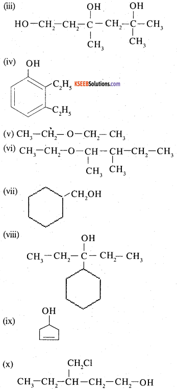 2nd PUC Chemistry Question Bank Chapter 11 Alcohols, Phenols and Ethers - 5