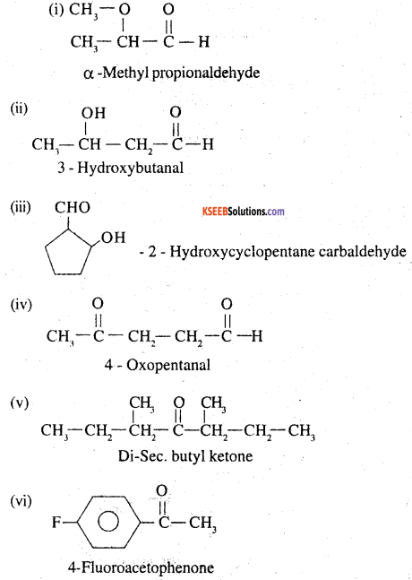 2nd PUC Chemistry Question Bank Chapter 12 Aldehydes, Ketones and Carboxylic Acids - 77