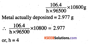 2nd PUC Chemistry Question Bank Chapter 3 Electrochemistry - 20