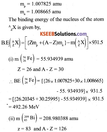2nd PUC Physics Question Bank Chapter 13 Nuclei 4