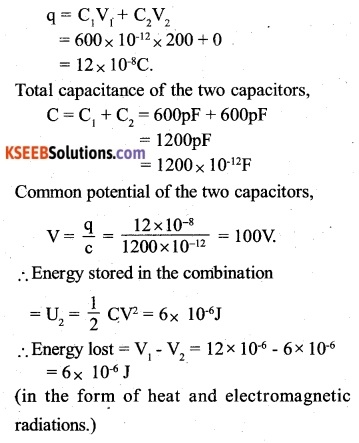 2nd PUC Physics Question Bank Chapter 2 Electrostatic Potential and Capacitance 15