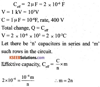 2nd PUC Physics Question Bank Chapter 2 Electrostatic Potential and Capacitance 34