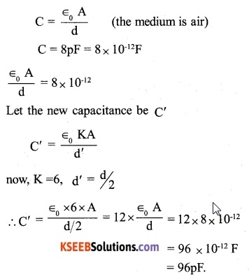 2nd PUC Physics Question Bank Chapter 2 Electrostatic Potential and Capacitance 7