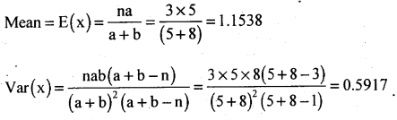 2nd PUC Statistics Question Bank Chapter 5 Theoretical Distribution - 109