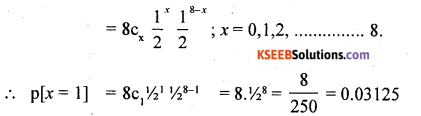 2nd PUC Statistics Question Bank Chapter 5 Theoretical Distribution - 34