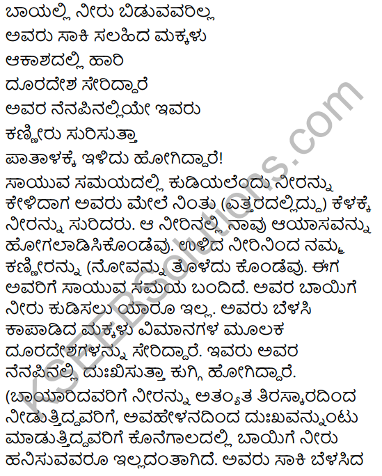 Avaru Mattu Naavu Summary in Kannada 6