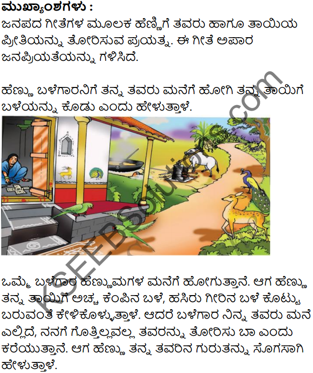 Bhagyada Balegara Summary in Kannada 2