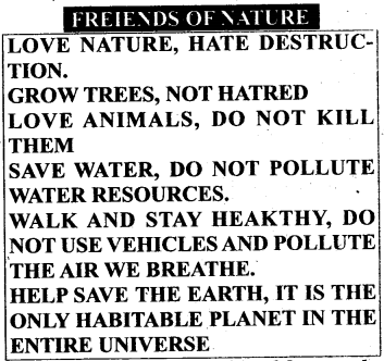 KSEEB Solutions for Class 6 English Poem Chapter 6 Nature’s Friend 1