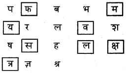 KSEEB Solutions for Class 6 Hindi Chapter 2 वर्णमाला 7