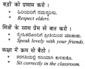 KSEEB Solutions for Class 6 Hindi Chapter 5 'र' की मात्राएँ रेफपदेन 9