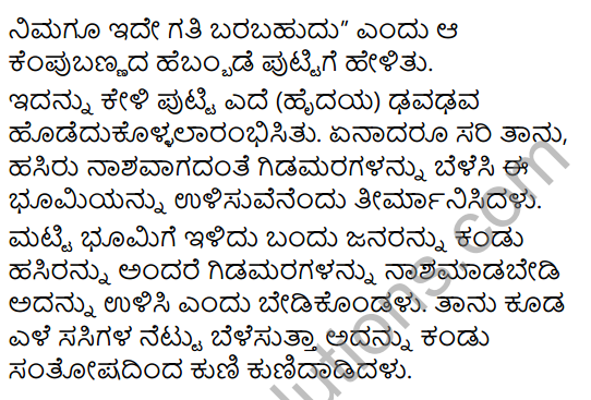 Mangala Grahadalli Putti Summary in Kannada 8