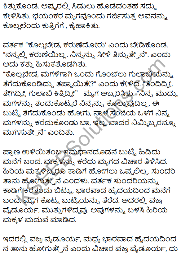 Mruga Mattu Sundari Summary in Kannada 3