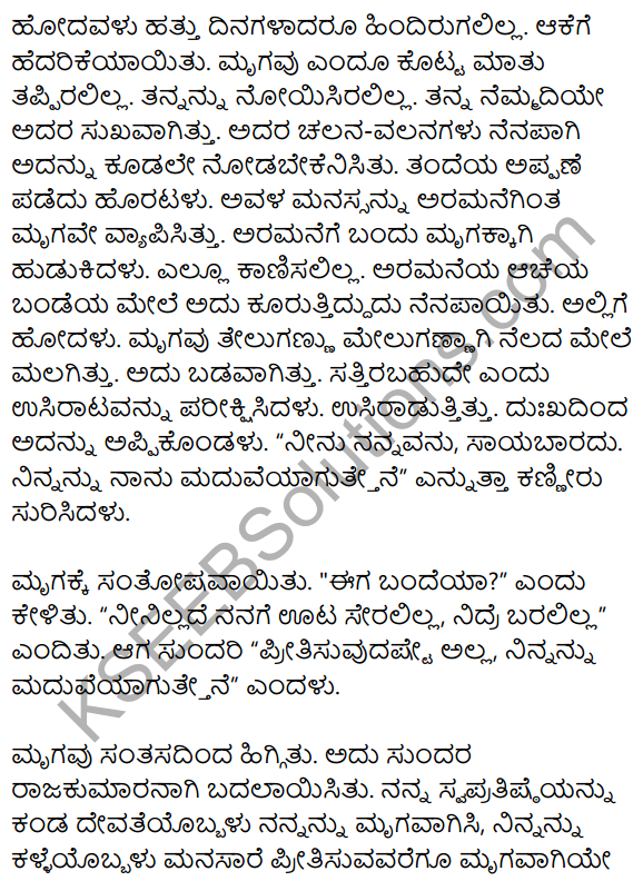 Mruga Mattu Sundari Summary in Kannada 5