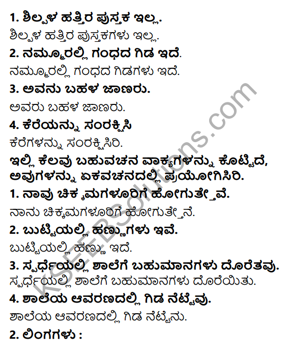 Tili Kannada Text Book Class 6 Solutions Padya Chapter 3 Nammura Kere 9