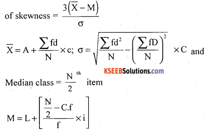 1st PUC Statistics Model Question Paper 2 with Answers - 35