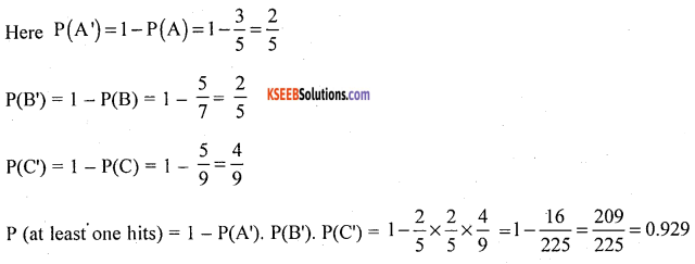 1st PUC Statistics Model Question Paper 2 with Answers - 54