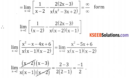2nd PUC Basic Maths Question Bank Chapter 17 Limit and Continuity of a Function Ex 17.5 - 26