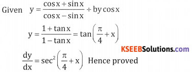 2nd PUC Basic Maths Question Bank Chapter 18 Differential Calculus Ex 18.2 - 9