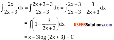 2nd PUC Basic Maths Question Bank Chapter 20 Indefinite Integrals Ex 20.2 - 6