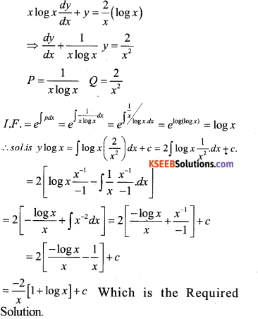 2nd PUC Maths Model Question Paper 3 with Answers 45