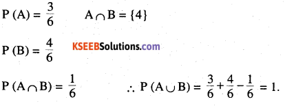 2nd PUC Maths Question Bank Chapter 13 Probability Miscellaneous Exercise 6