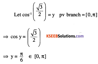2nd PUC Maths Question Bank Chapter 2 Inverse Trigonometric Functions Ex 2.1 2