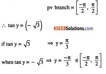 2nd PUC Maths Question Bank Chapter 2 Inverse Trigonometric Functions Ex 2.1 5