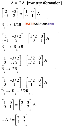 2nd PUC Maths Question Bank Chapter 3 Matrices Ex 3.4 17