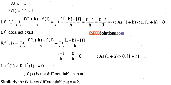 2nd PUC Maths Question Bank Chapter 5 Continuity and Differentiability Ex 5.2.8